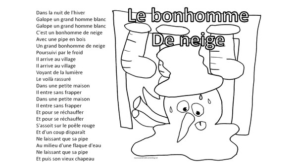 Veux tu construire un bonhomme de neige paroles