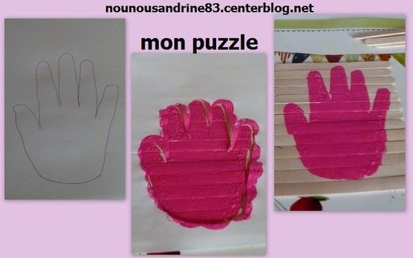 activité manuelle : mon puzzle
