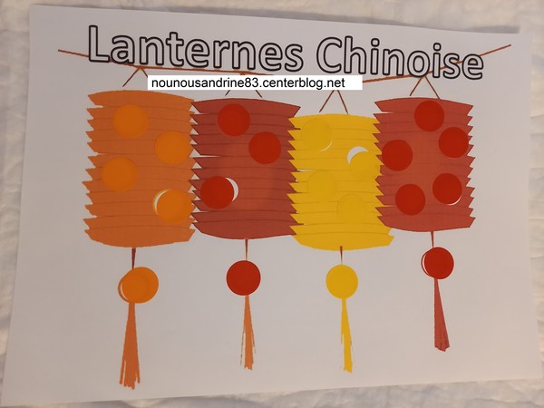 nouvel an chinois gommettes