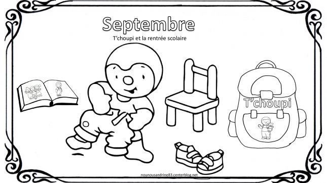 12 mois de annee avec t choupi