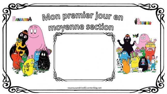 mon premier jour en moyenne section