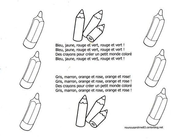 Crayons de Couleurs - Comptines et chansons sur les couleurs pour