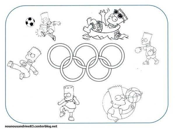 Les jeux olympiques en maternelle