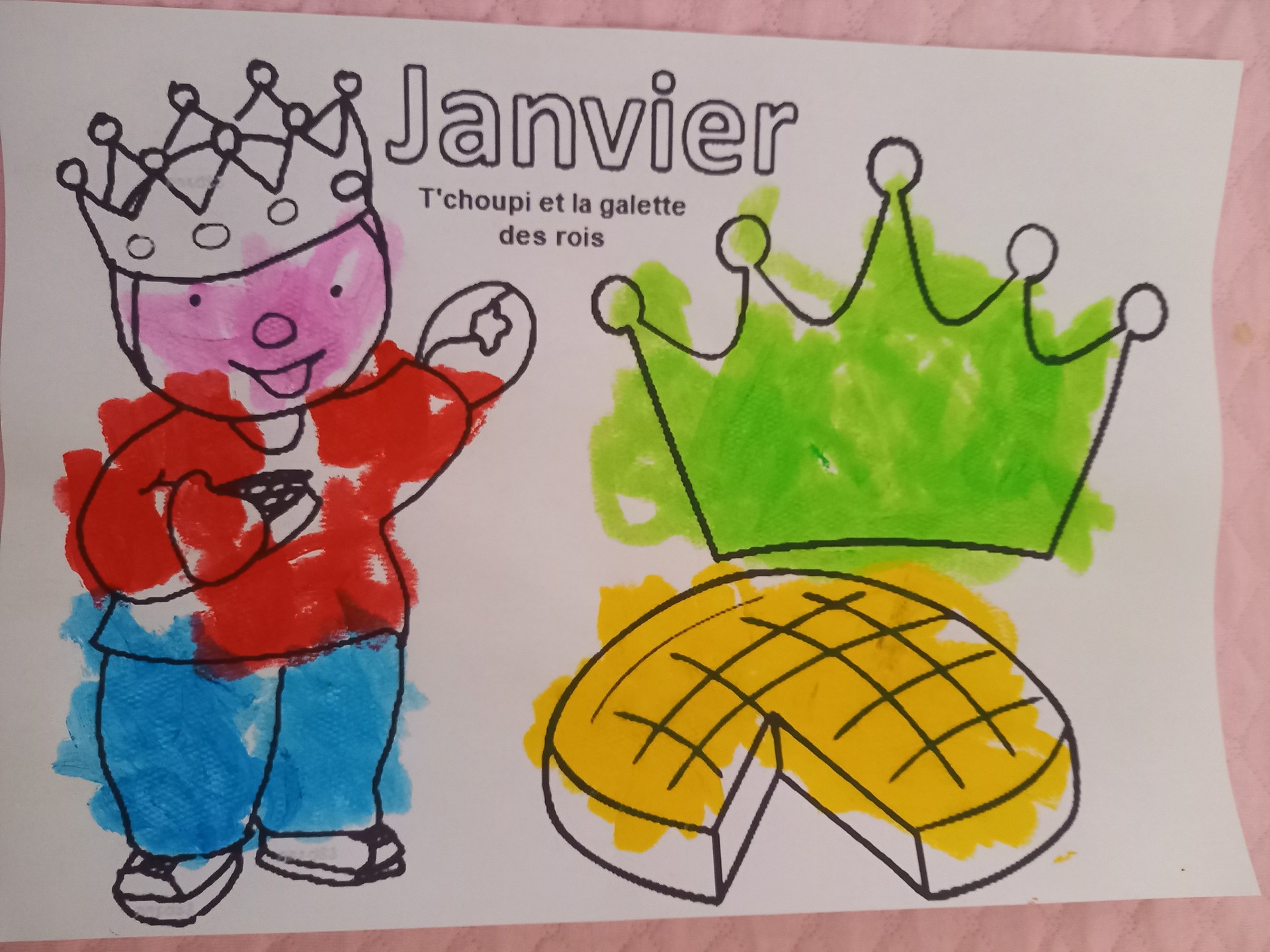 12 mois de annee avec t choupi