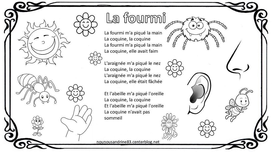 La Fourmi Ma Pique La Main Parole La Fourmi Ma Piqué La Main Parole | AUTOMASITES