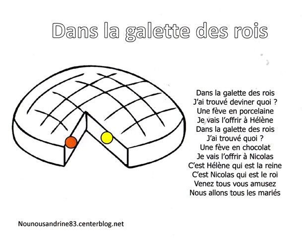 galette des rois chansons et comptines