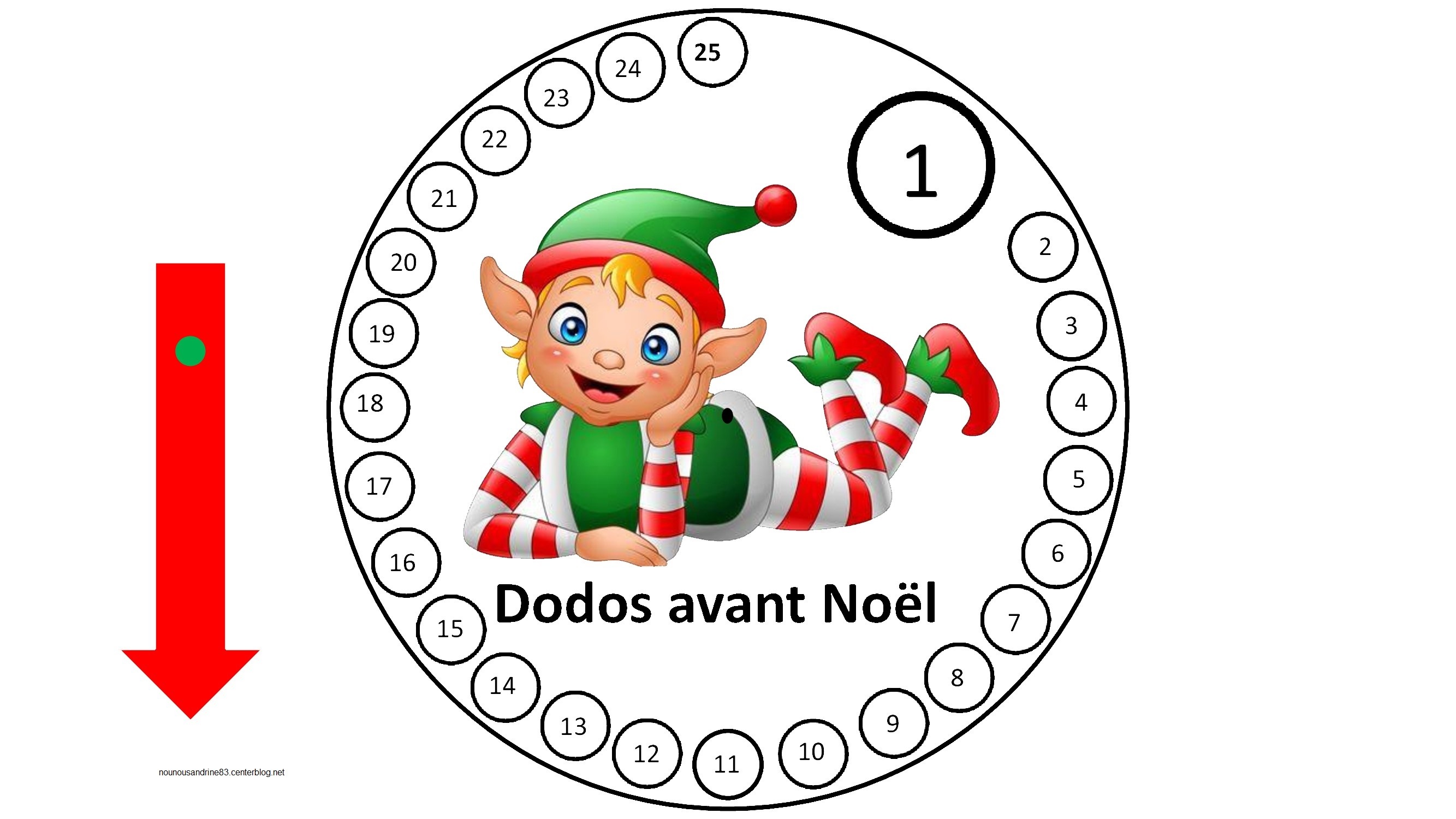 Calendrier De L'avent Lutin Malin