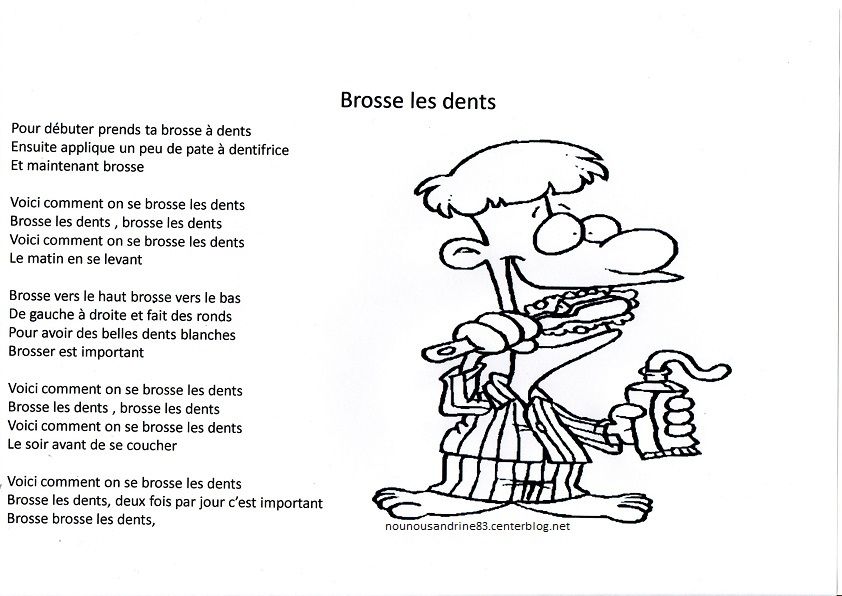 dents comptines
