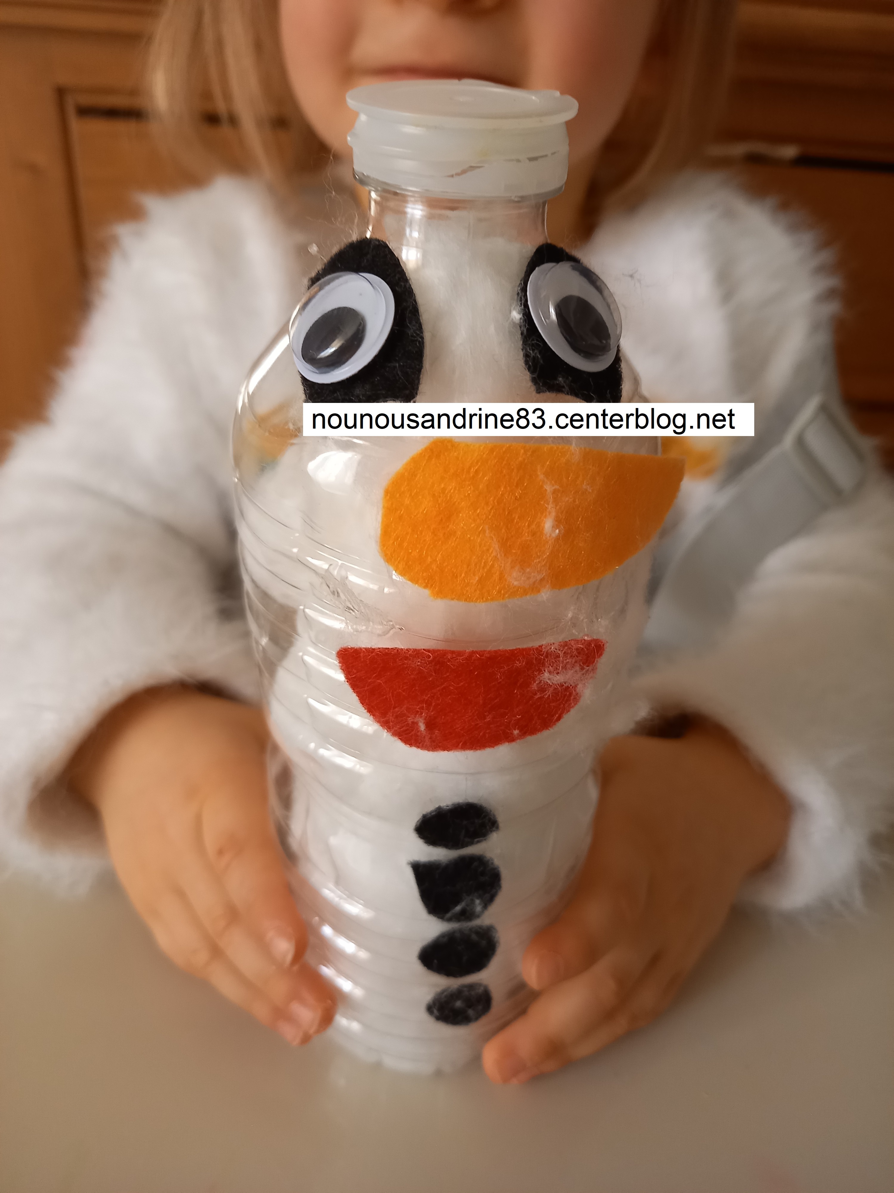 bonhomme de neige activité manuelle