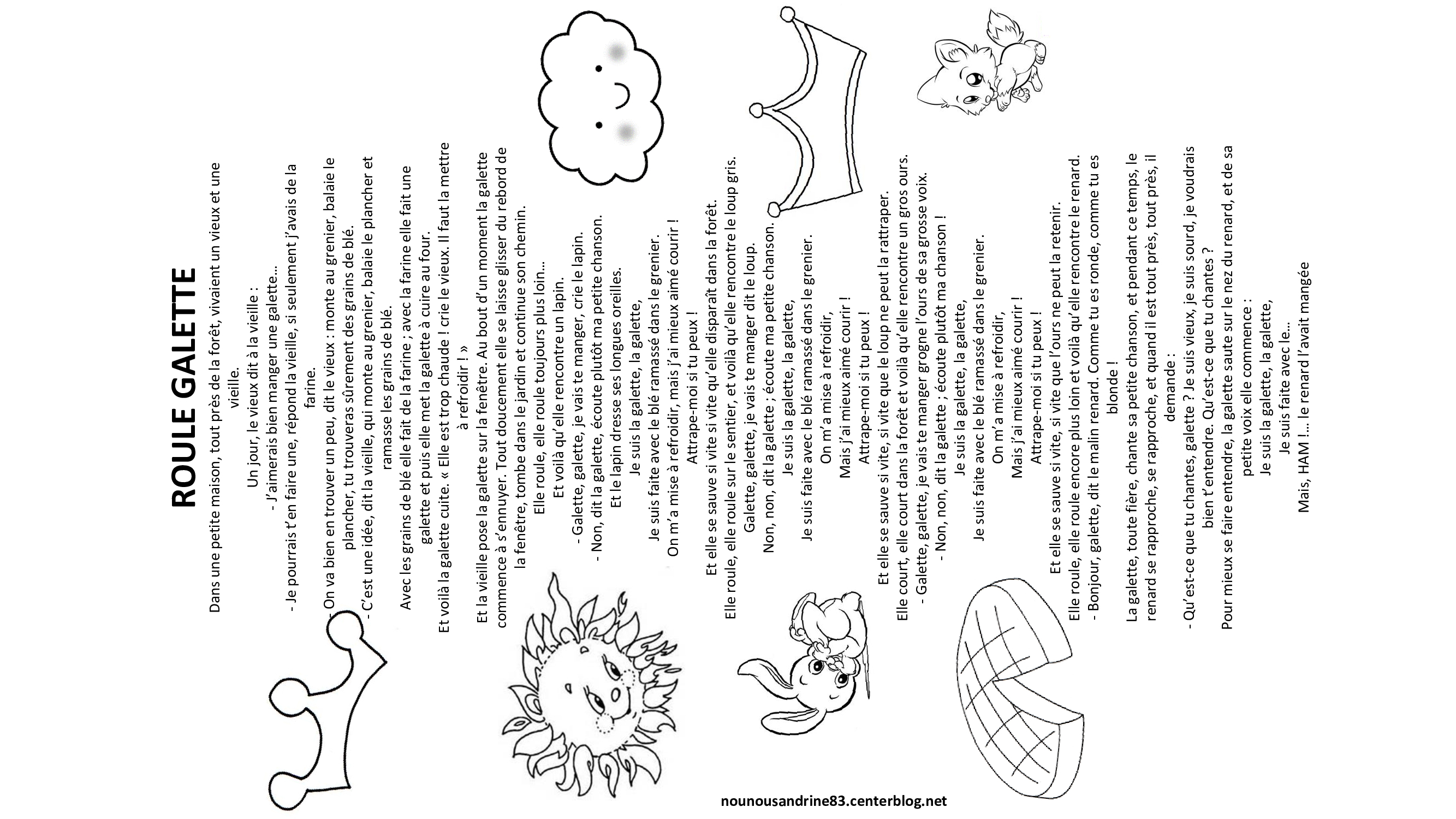 galette des rois chansons et comptines